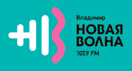 Логотип радиостанции Владимр - Новая волна